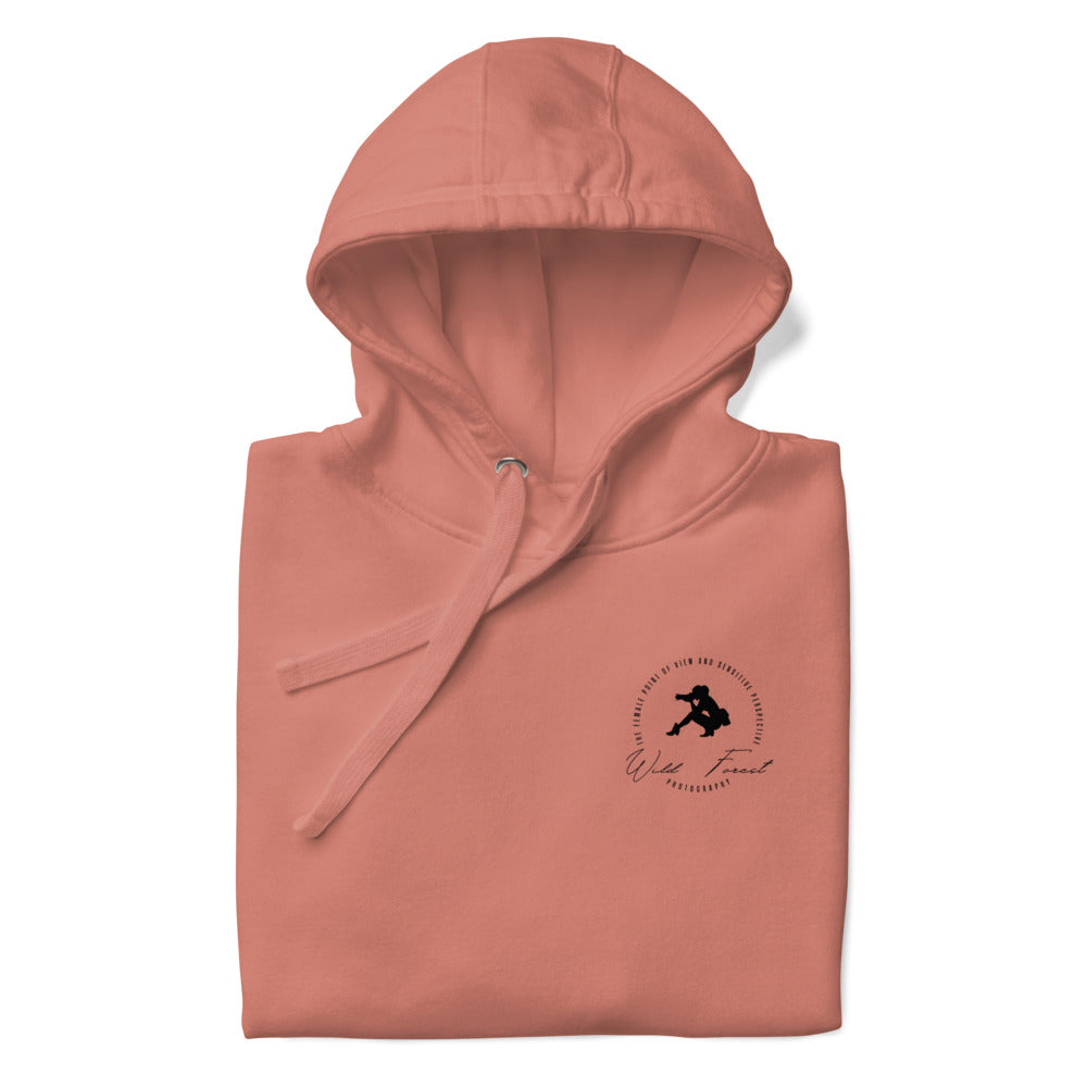 Sweat à Capuche logo Femme Photographe (+3 couleurs)