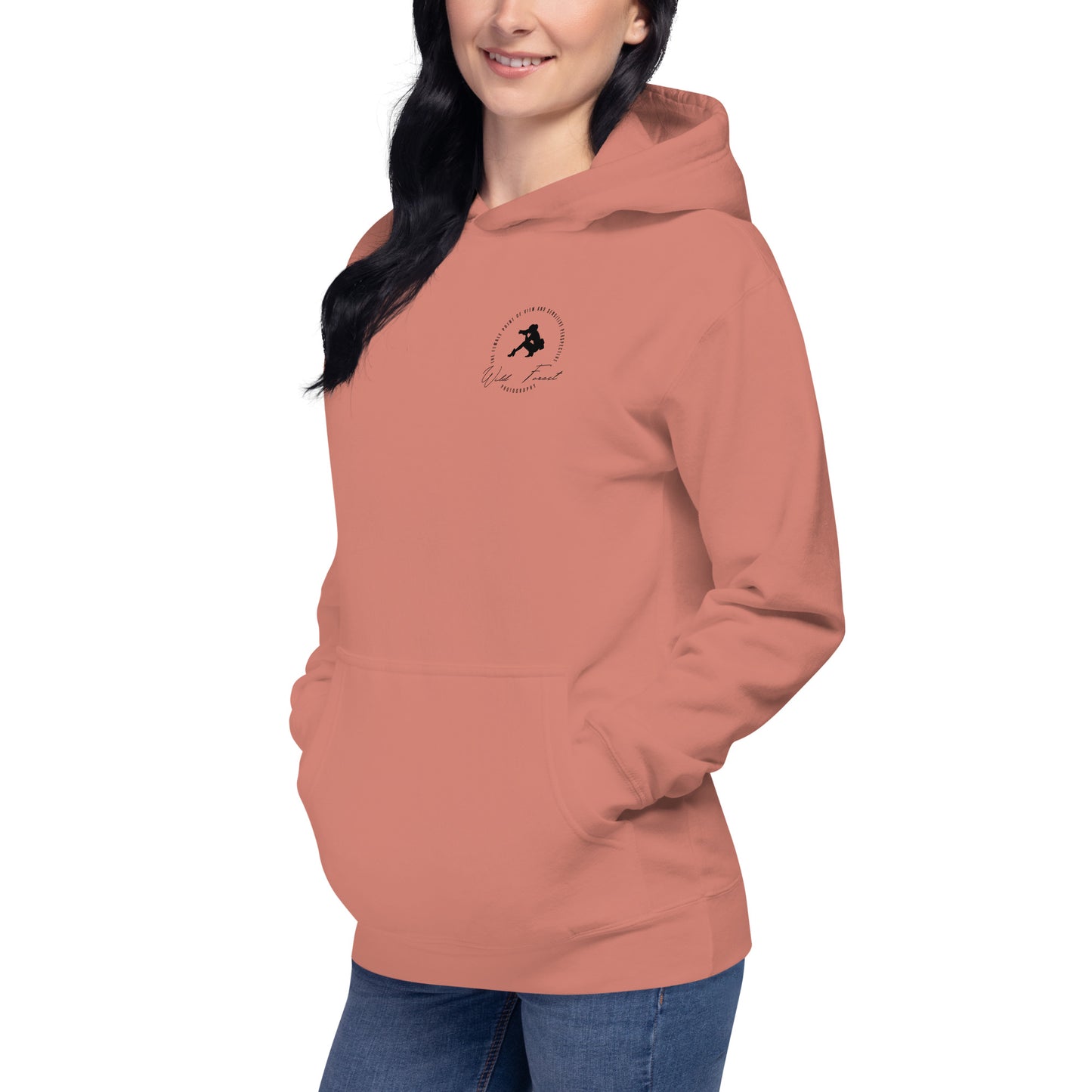 Sweat à Capuche logo Femme Photographe (+3 couleurs)