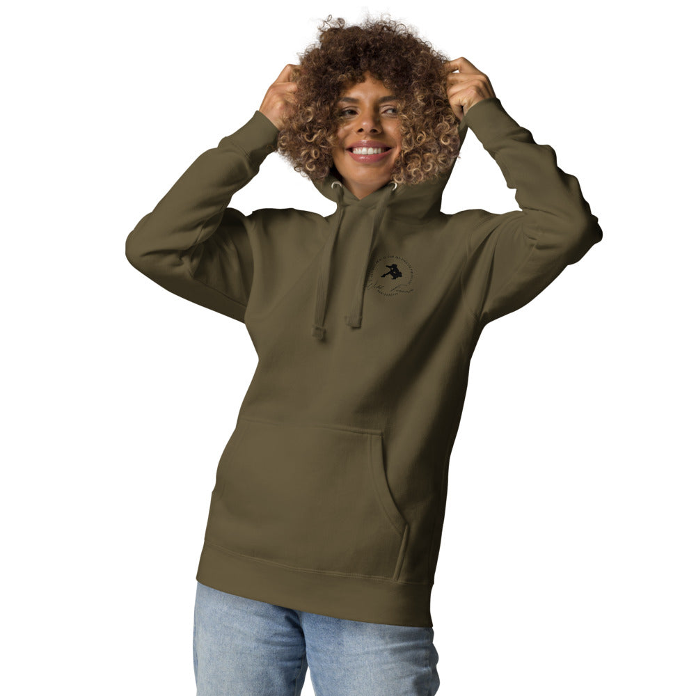 Sweat à Capuche logo Femme Photographe (+3 couleurs)