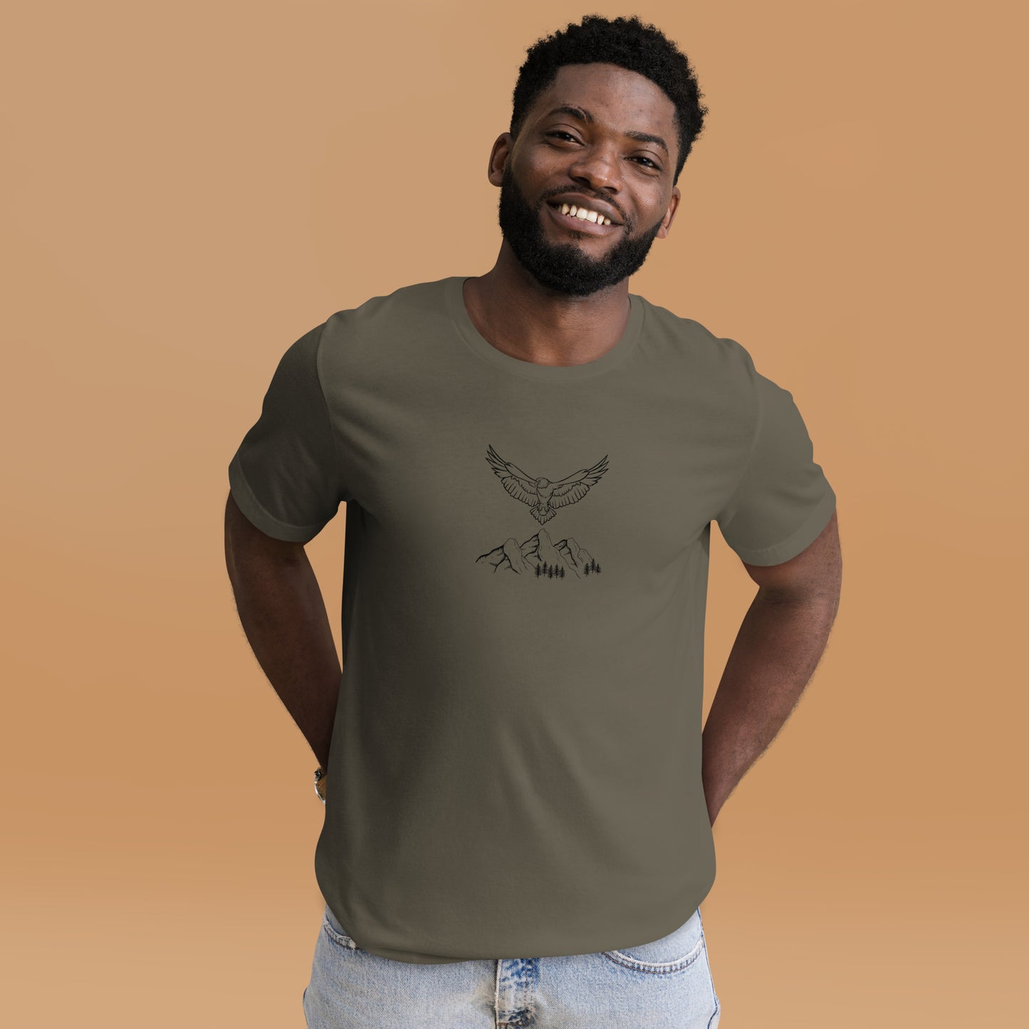 T-shirt Homme logo aigle (+6 couleurs)