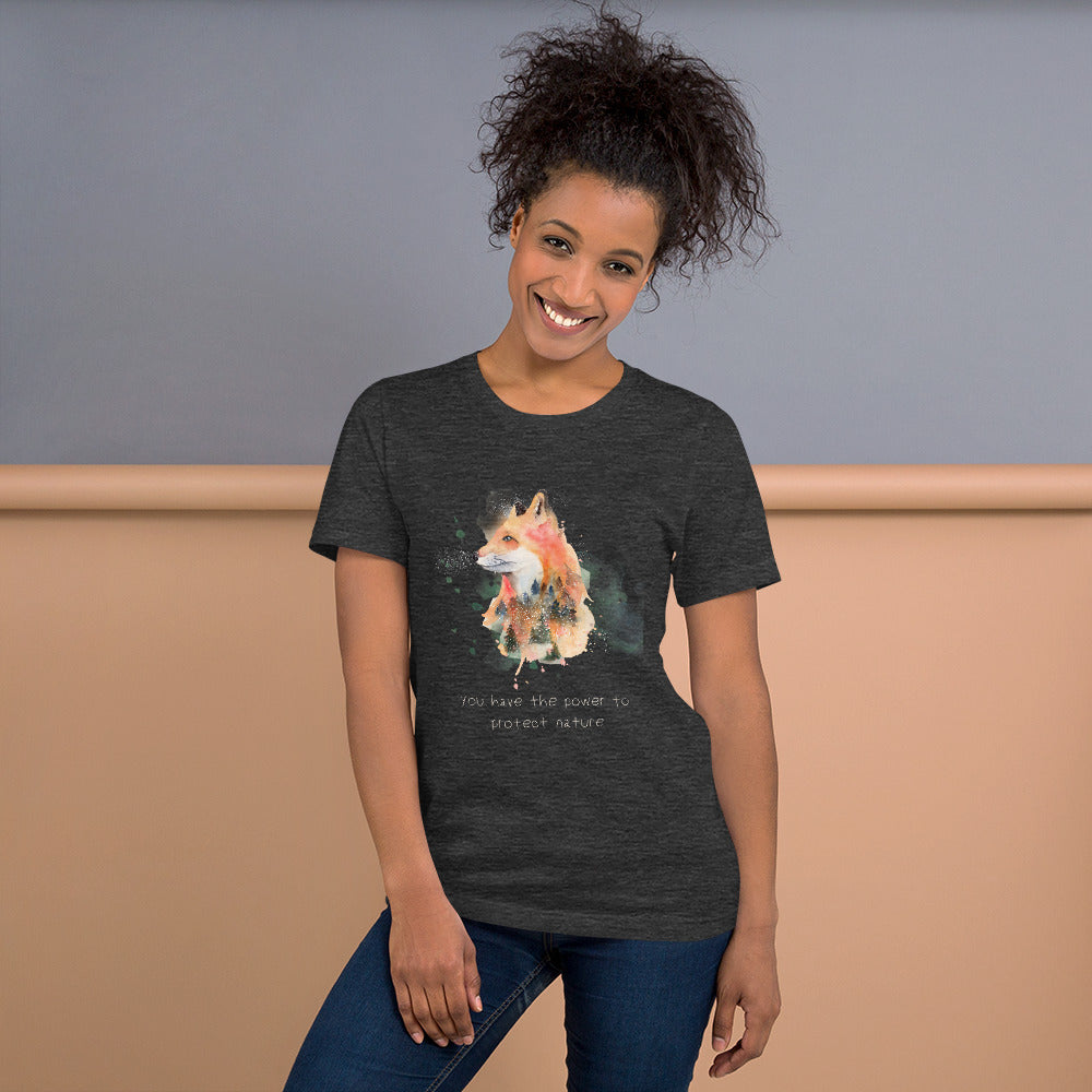 T-shirt Femme logo renard (+12 couleurs)
