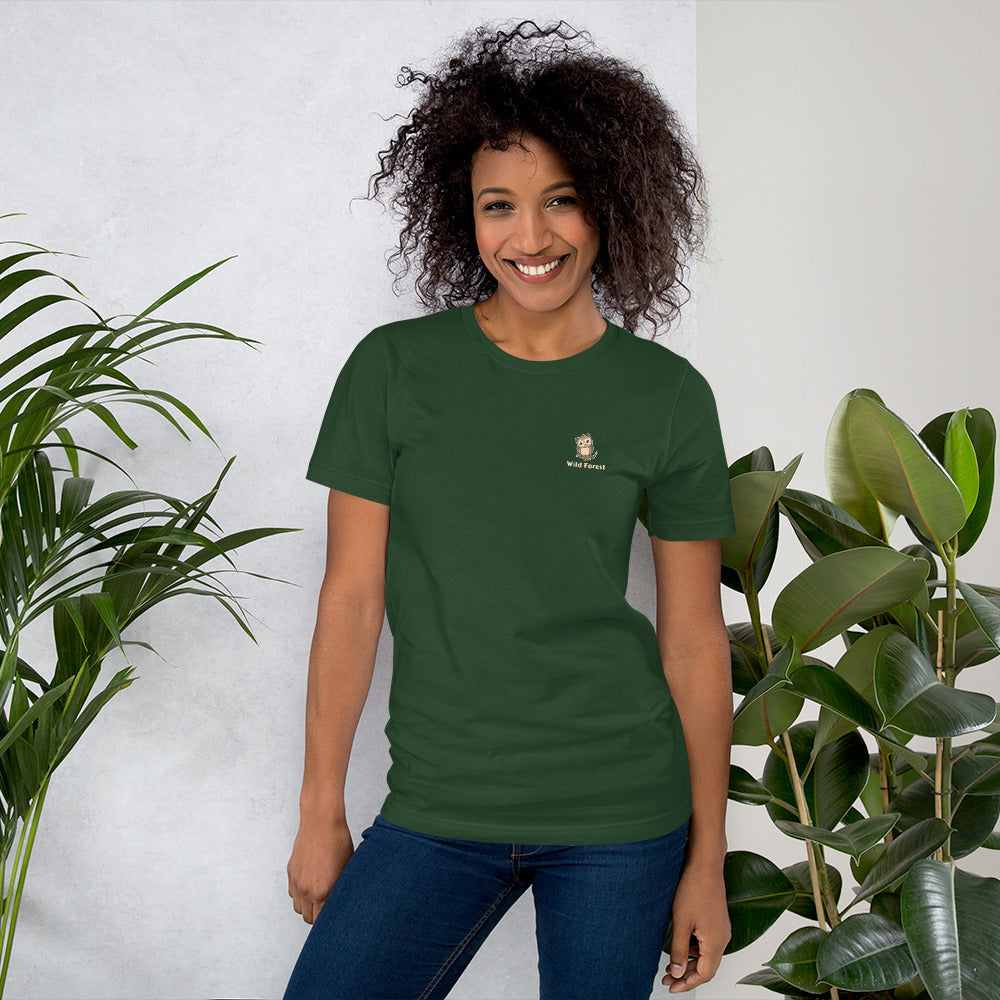 T-shirt Femme logo chouette (+9 couleurs)