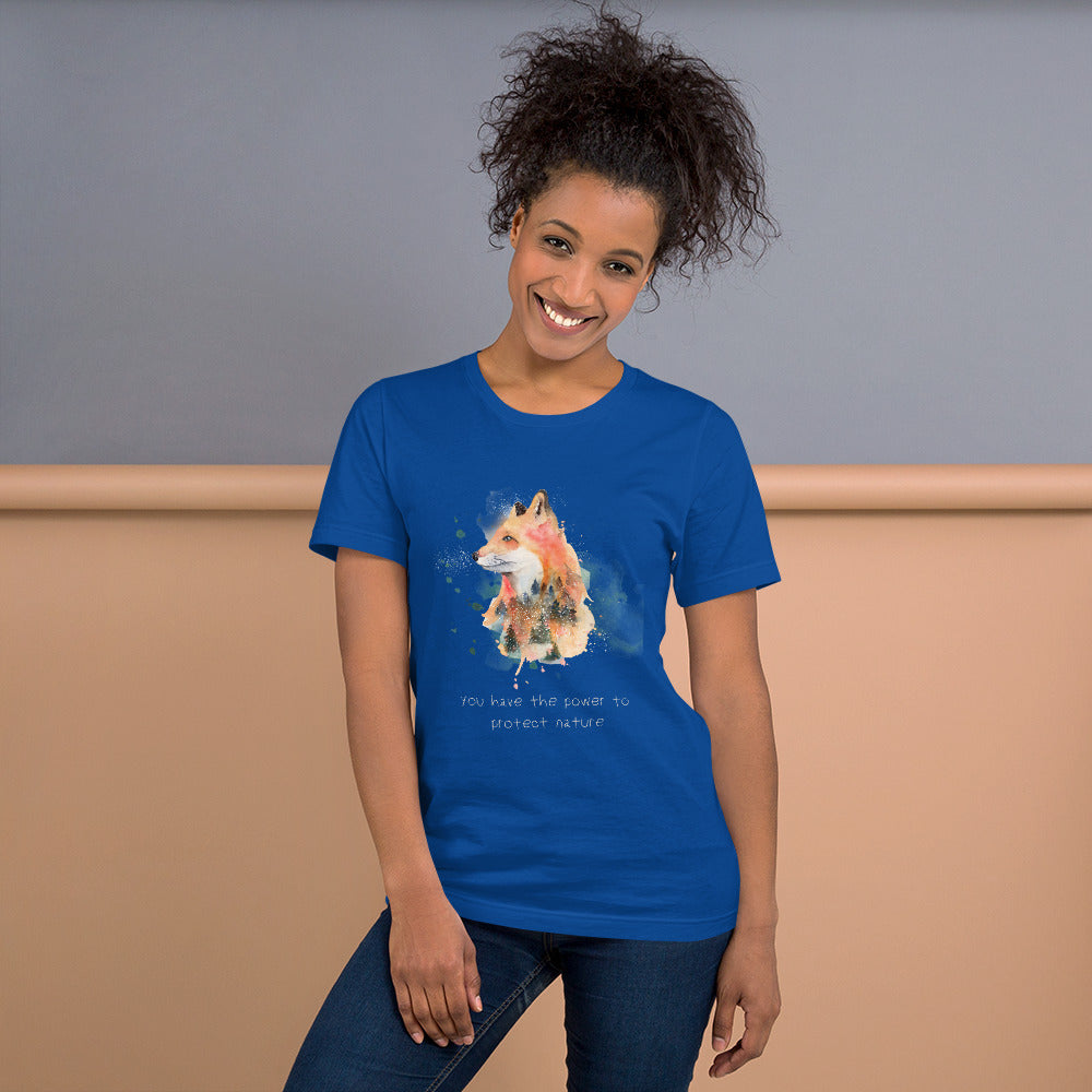 T-shirt Femme logo renard (+12 couleurs)