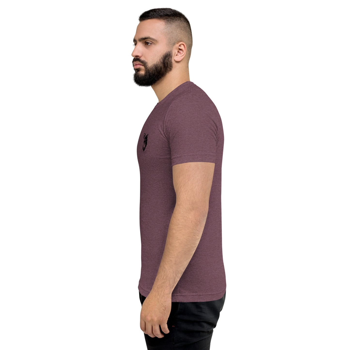 T-shirt homme à Manches Courtes logo noir (+4 couleurs)