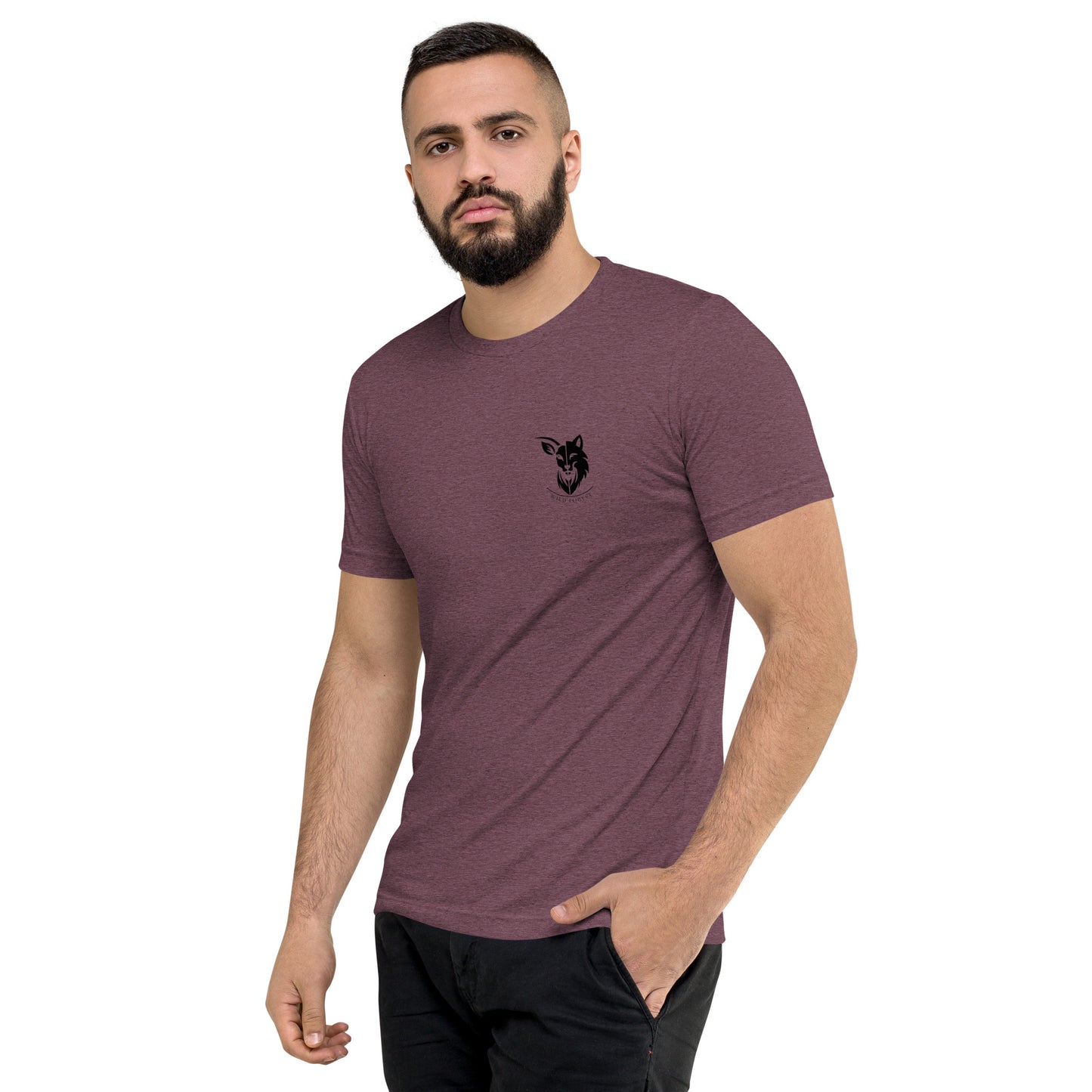 T-shirt homme à Manches Courtes logo noir (+4 couleurs)