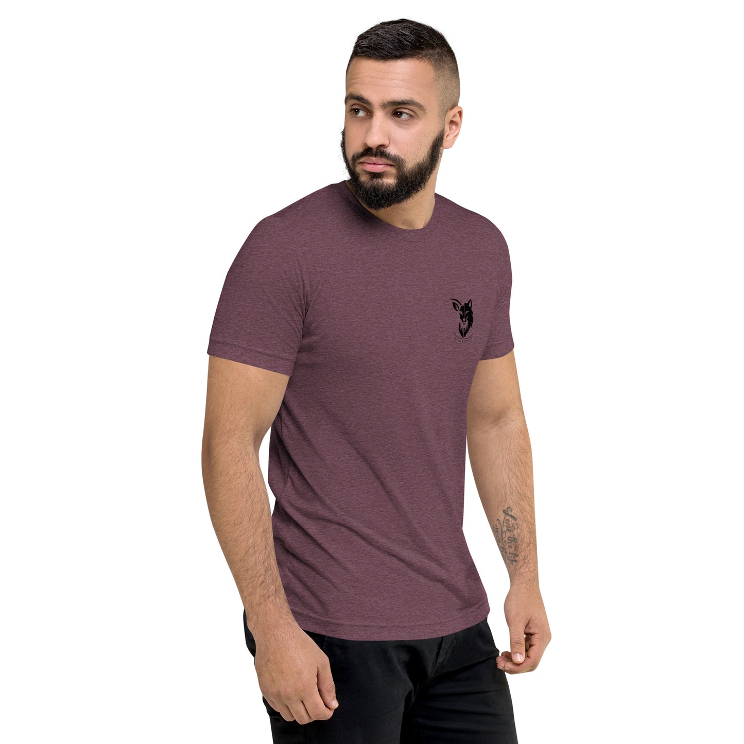 T-shirt homme à Manches Courtes logo noir (+4 couleurs)