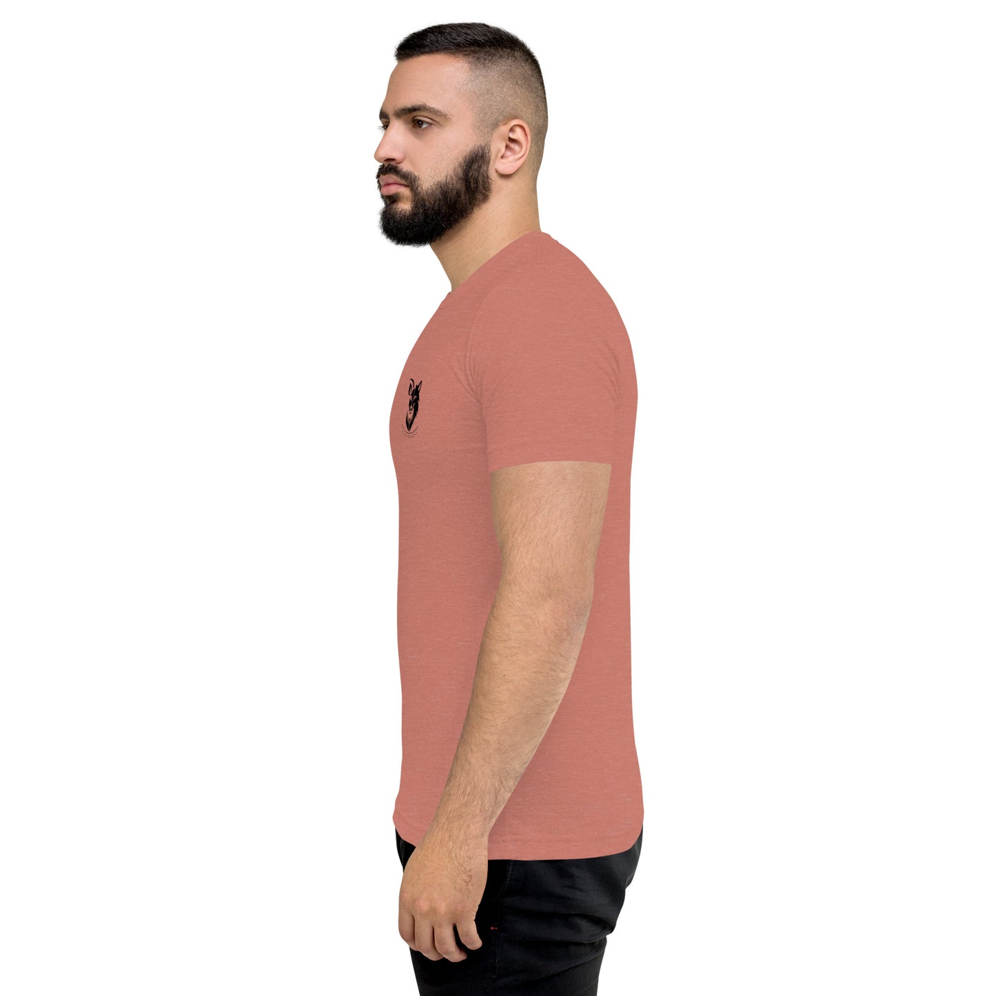 T-shirt homme à Manches Courtes logo noir (+4 couleurs)