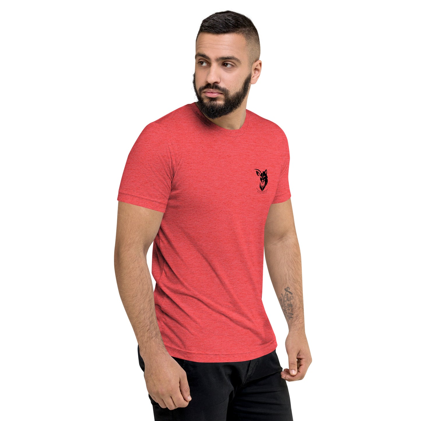T-shirt homme à Manches Courtes logo noir (+4 couleurs)