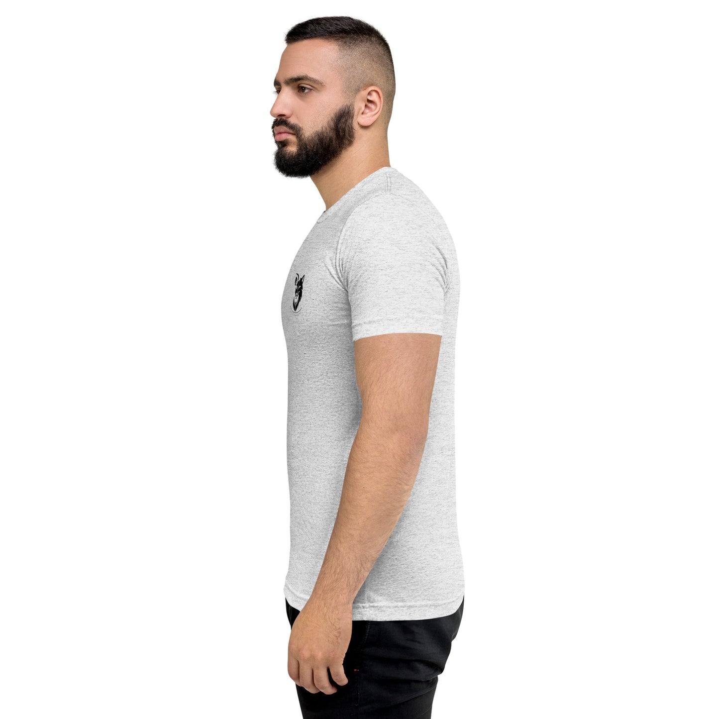 T-shirt homme à Manches Courtes logo noir (+4 couleurs)