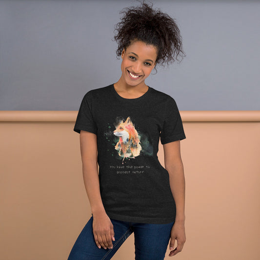 T-shirt Femme logo renard (+12 couleurs)